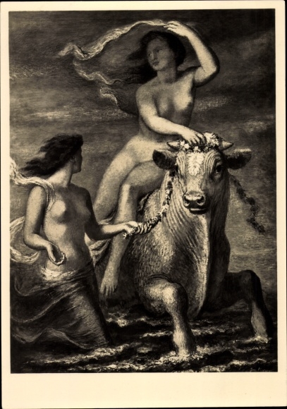 Künstler Ak Pieper, Josef, Europa, Frauenakt, HDK 508