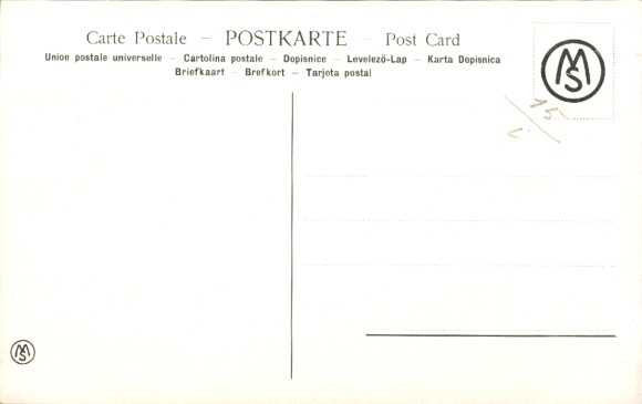 Artist Postcard Donadini, horse racing, jumping over an obstacle