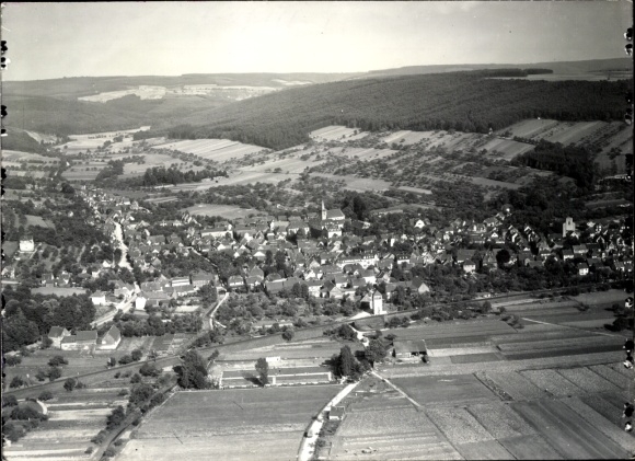 Foto Bad König im Odenwald, Fliegeraufnahme