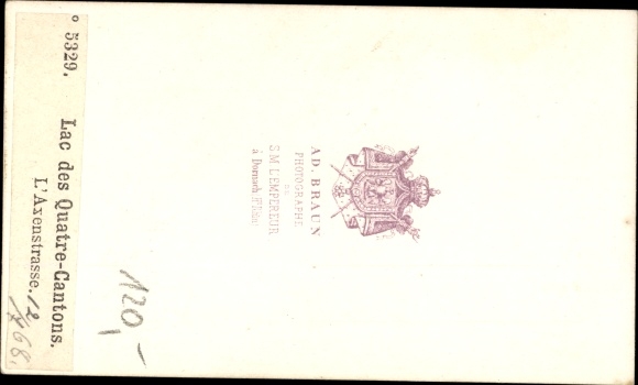 CdV Canton of Uri, Axenstrasse, Lake Lucerne