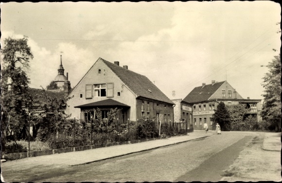Postcard Klettwitz Schipkau in Lower Lusatia, Schipkauer Strasse