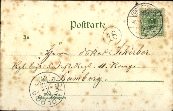 Chromo-Litho Förderstedt Stassfurt Saxony Anhalt, Gasthof zum Adler