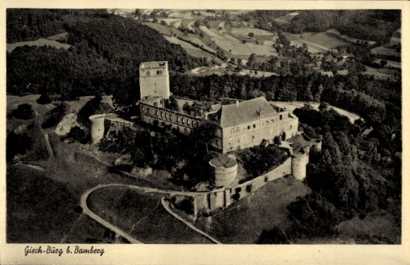 PC Schesslitz Scheßlitz in Upper Franconia, Giechburg, Giech castle ruins