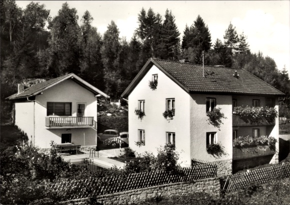 Ansichtkaart Hasenbichl Prackenbach in Neder-Beieren, huis Wagner