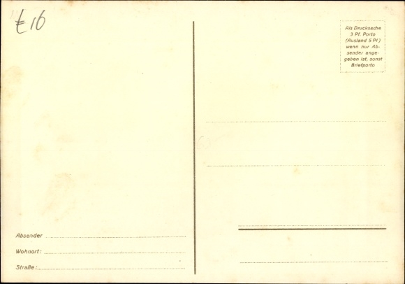 Postcard Westfront, 12000 captured French 12 cm projectiles, I WW