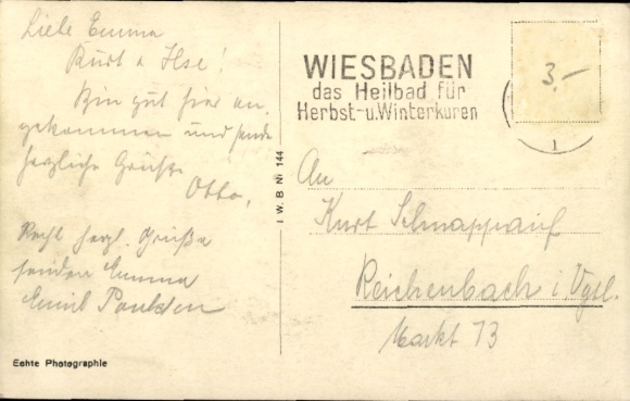 Postcard Berlin Mitte, Reich President's Palace, Reich President von Hindenburg