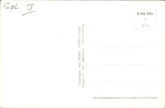 Ak's Heerenberg Gelderland, border post
