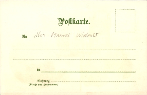 Artist Chromo-Litho Wielandt, Manuel, Rheindiebach Oberdiebach, Fürstenberg Castle, Heimburg