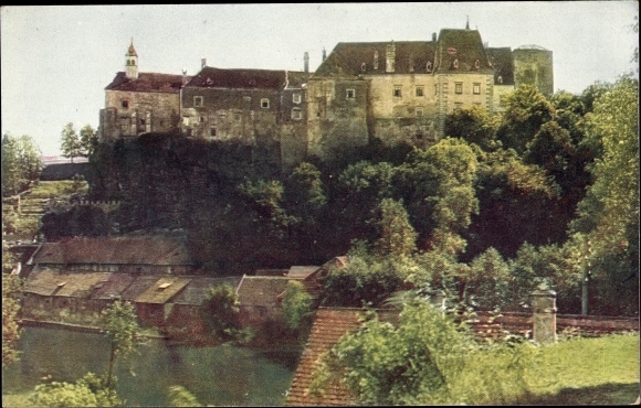 Postcard Raabs an der Thaya in Lower Austria, Burg