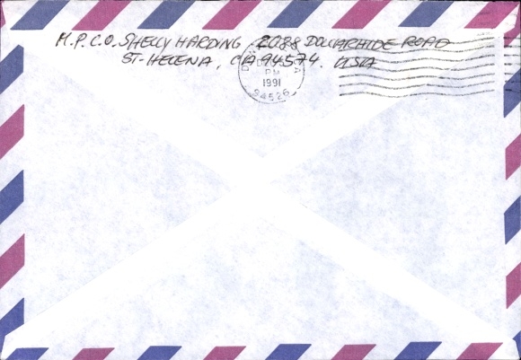 Letter Space USA, Airmail, Pope Valley