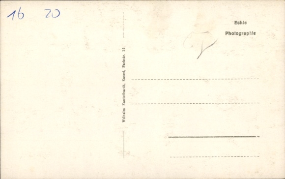 Postcard Veckerhagen Reinhardshagen Weser, overall view