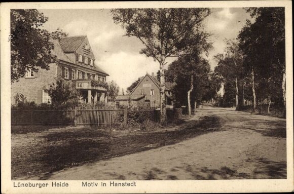 KP Hanstedt w Nordheide, odcinek ulicy