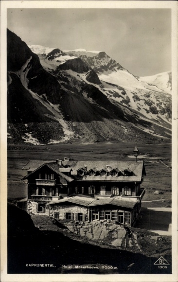 Ak Salzburg, Kaprunertal, Hotel Moserboden