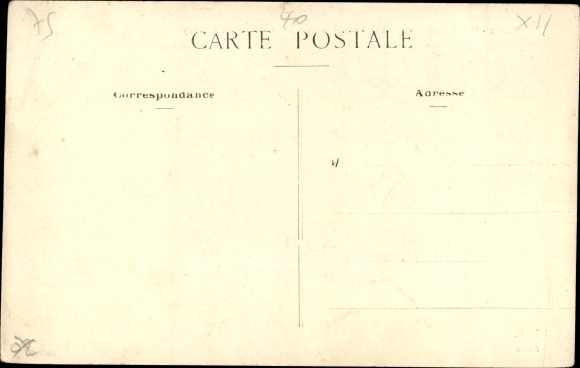 Ak Paris XII., Inundations 1910, les Entrepots de vins et spiritueux a Bercy
