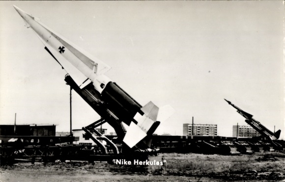 Postcard Bundeswehr, Nike Herkules missile site