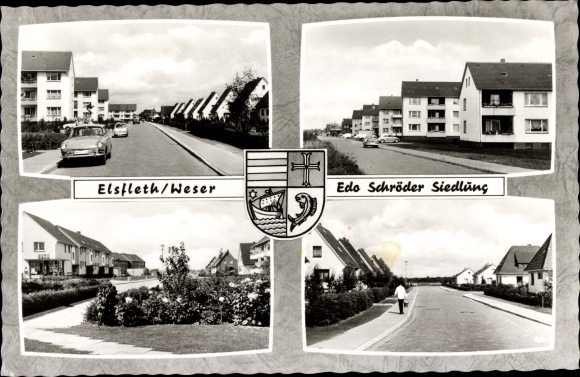PC Elsfleth on the Lower Weser, Edo Schröder settlement, coat of arms