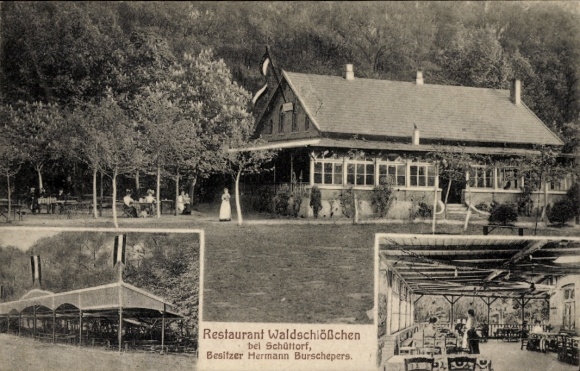 Ak Schüttorf in de provincie Bentheim, Restaurant Waldschlösschen