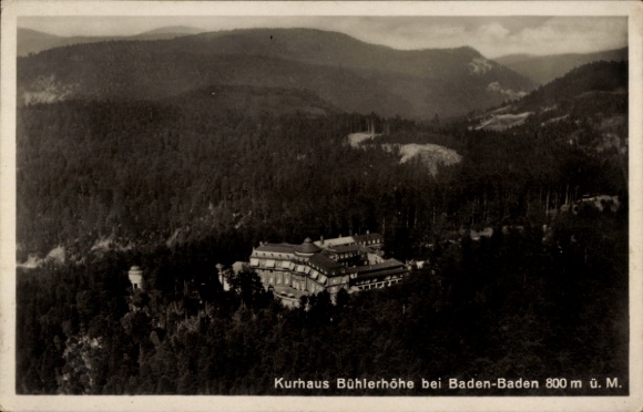 Postcard Bühlerhöhe Bühl in Baden, Kurhaus Bühlerhöhe