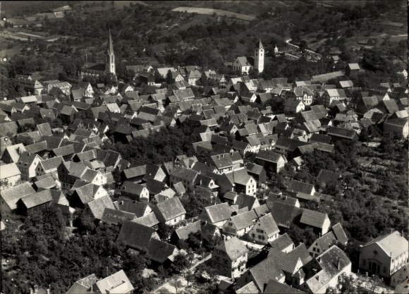 Photo Leutershausen Hirschberg an der Bergstraße, aerial photograph