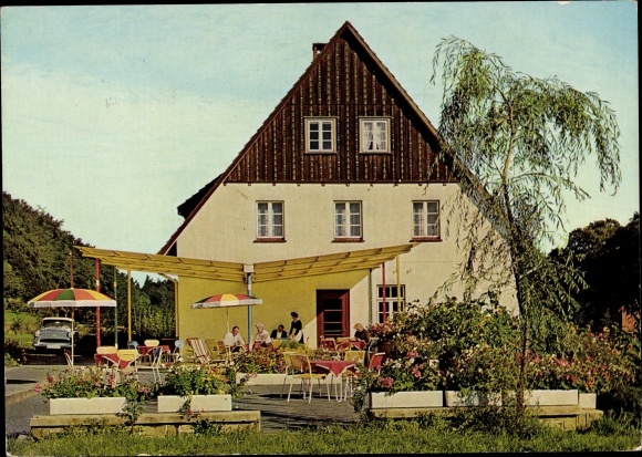 Postcard Ostlutter Lutter am Barenberge Harzvorland, Hotel Waldesruh