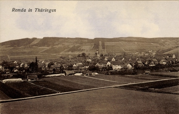 Ak Remda Rudolstadt in Thüringen, Gesamtansicht