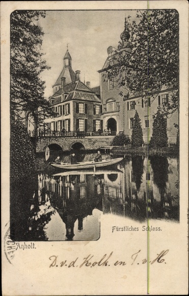 Ak Anholt Isselburg in Westfalen, Fürstliches Schloss