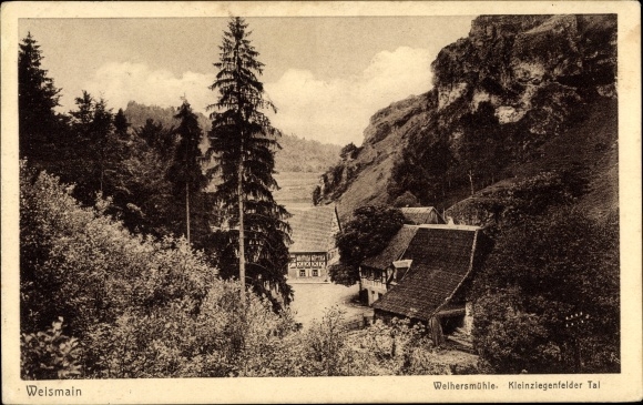 PC Weismain Upper Franconia, Weihersmühle, Kleinziegenfelder Tal