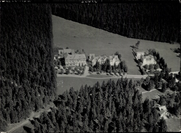 Foto Hahnenklee Bockswiese Goslar im Harz, Fliegeraufnahme