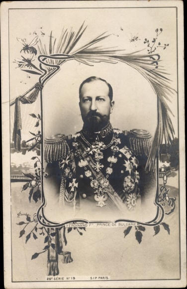 Passepartout PC Ferdinand I., Prince of Bulgaria