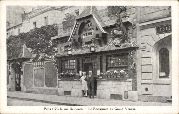 Ak Paris Batignolles Monceau, Le Restaurant du Grand Veneur