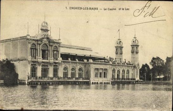 Set von 82 AK von Enghien-les-Bains, verschiedene Ansichten