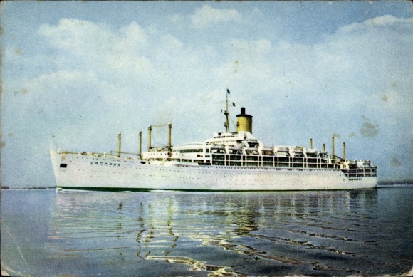 Statek parowy KP SS Orcades, Orient Line