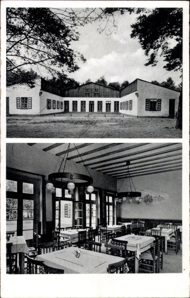 PC Everinghausen Sottrum in Lower Saxony, Birkenbusch school camp, interior view