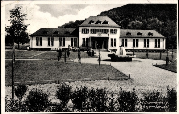 Postcard Niederbreisig Bad Breisig am Rhein, Geyer-Sprrudel