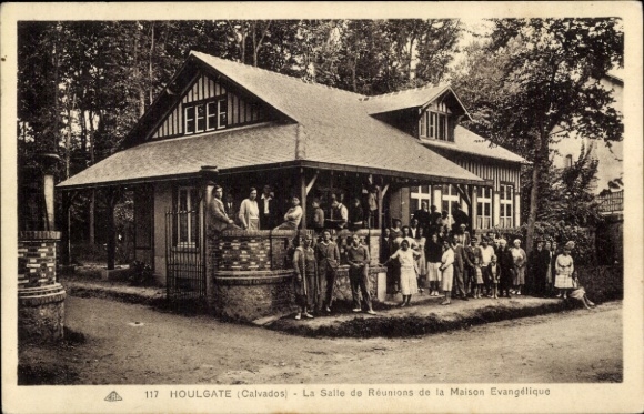 Ak Houlgate Calvados, Versammlungssaal Maison Evangelique