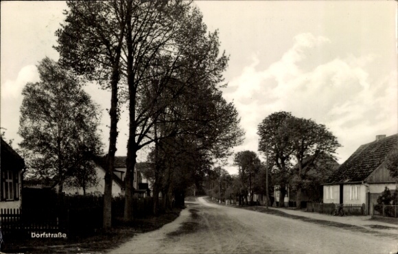 Postcard Kagar Rheinsberg in Brandenburg, Dorfstraße