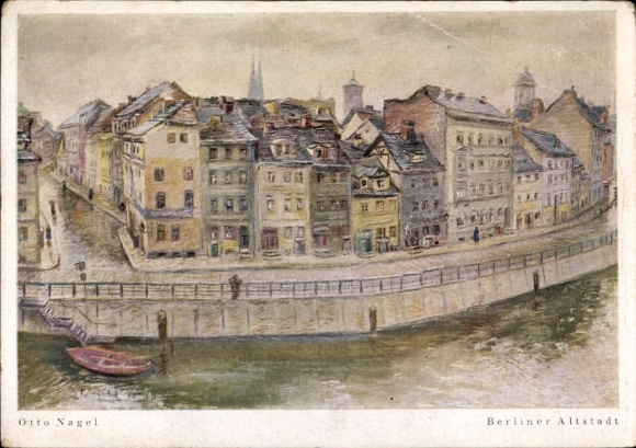 Künstler Ak Nagel, O., Berlin, Berliner Altstadt