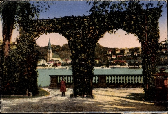 Ak Koblenz am Rhein, Rheinanlagen