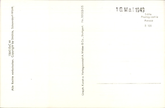 Postcard Kressbronn am Bodensee, aerial photograph