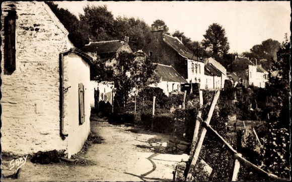 CPA Châteauneuf du Faou Finistère, Rozcon