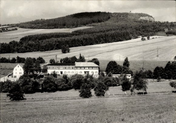 PC Walthersdorf Crottendorf in the Erzgebirge, holiday home, VEB central workshop Regis, landscape, B