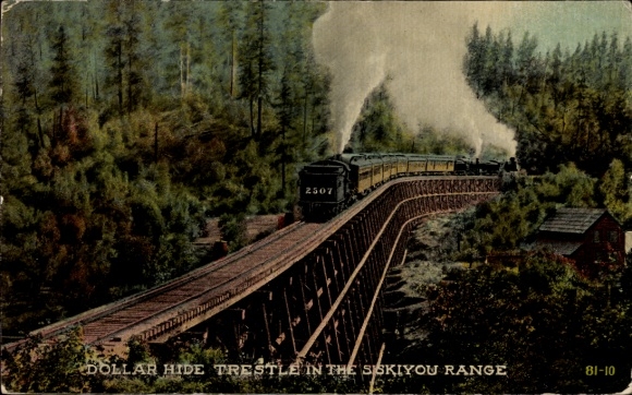 PC Dollar Hide Trestle in the Siskiyou Range