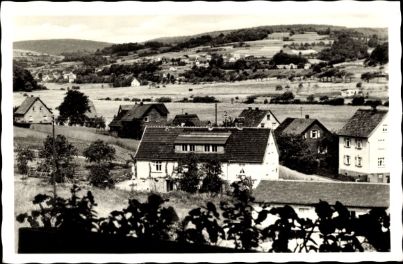 Postcard Bad Endbach in Hessen, view from Haus Bethanien