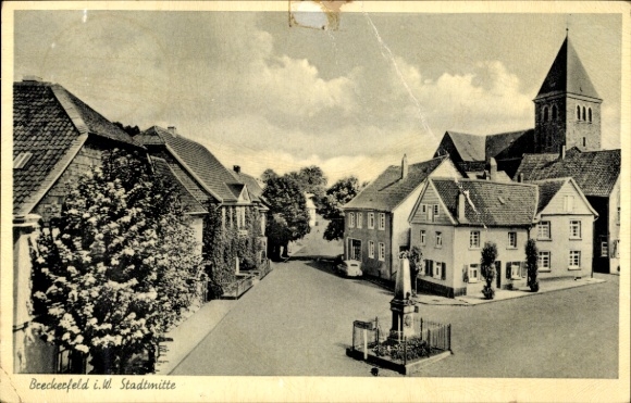 Ak Breckerfeld im Sauerland, Stadtmitte