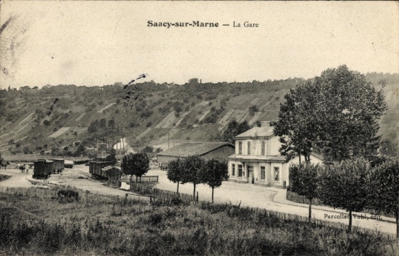 KP Saâcy sur Marne Seine et Marne, la Gare
