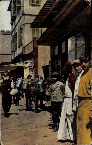 Postcard Saloniki Thessaloniki Greece, Costumes