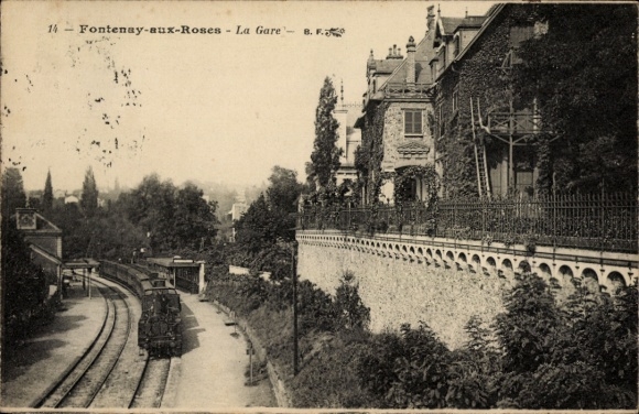 PC Fontenay aux Roses Hauts de Seine, train station