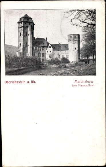KP Oberlahnstein Lahnstein am Rhein, Martinsburg, główny urząd celny