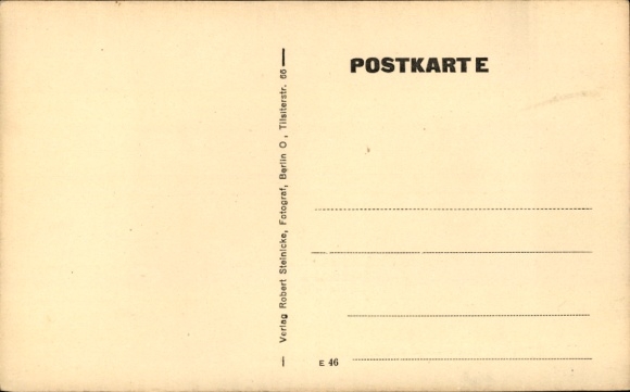 Postcard Schildow in der Mark, Café Haybach, School