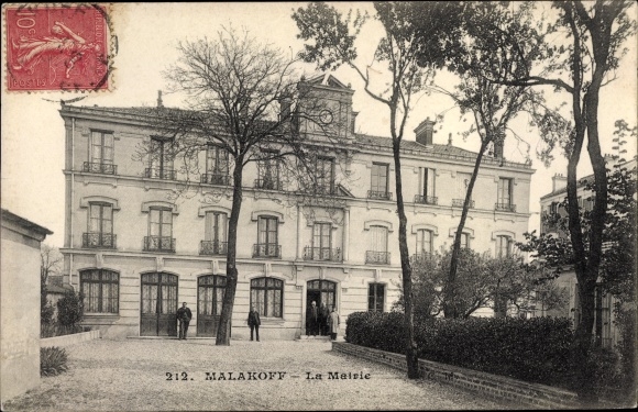 Postcard Malakoff Hauts de Seine, City Hall